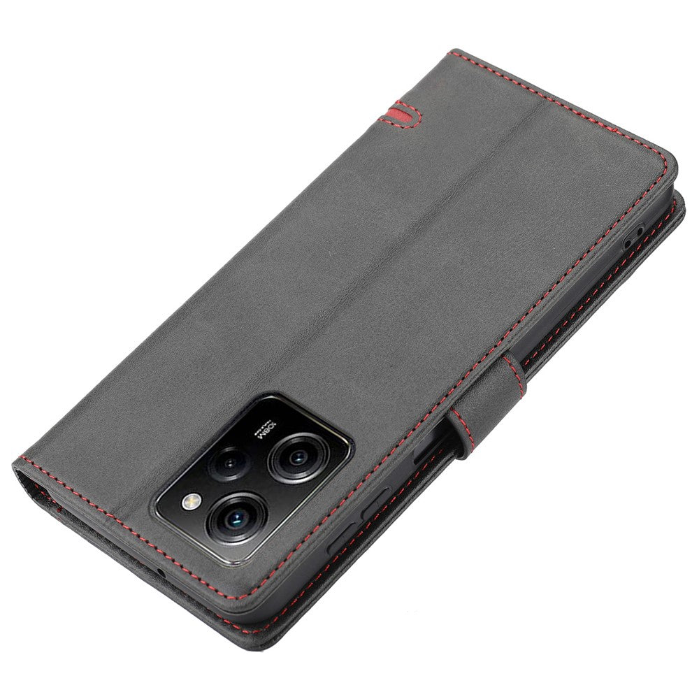For Xiaomi Redmi Note 12 Pro 5G / 12 Pro Speed 5G / Poco X5 Pro 5G Horizontal Line Stand Wallet Leather Cover