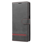 For Xiaomi Redmi Note 12 Pro 5G / 12 Pro Speed 5G / Poco X5 Pro 5G Horizontal Line Stand Wallet Leather Cover
