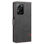 For Xiaomi Redmi Note 12 Pro 5G / 12 Pro Speed 5G / Poco X5 Pro 5G Horizontal Line Stand Wallet Leather Cover