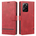 Horisontalt lædercover med linjestativ og tegnebog til Xiaomi Redmi Note 12 Pro 5G / Note 12 Pro Speed 5G / Poco X5 Pro 5G