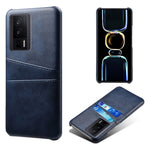 For Xiaomi Poco F5 Pro 5G / Redmi K60 Pro 5G / K60 5G PU Leather + Hard PC Phone Case Dual Card Holder Ultra Thin Protective Shell Cover