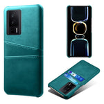 For Xiaomi Poco F5 Pro 5G / Redmi K60 Pro 5G / K60 5G PU Leather + Hard PC Phone Case Dual Card Holder Ultra Thin Protective Shell Cover