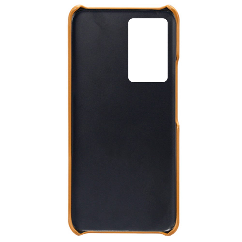 For Xiaomi Poco F5 Pro 5G / Redmi K60 Pro 5G / K60 5G PU Leather Coated PC Phone Case Calf Texture Shockproof Cover