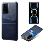 For Xiaomi Redmi K60E 5G Phone Case with 2 Card Slots Pocket PU Leather + Hard PC Protective Cover