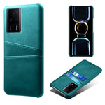 For Xiaomi Redmi K60E 5G Phone Case with 2 Card Slots Pocket PU Leather + Hard PC Protective Cover