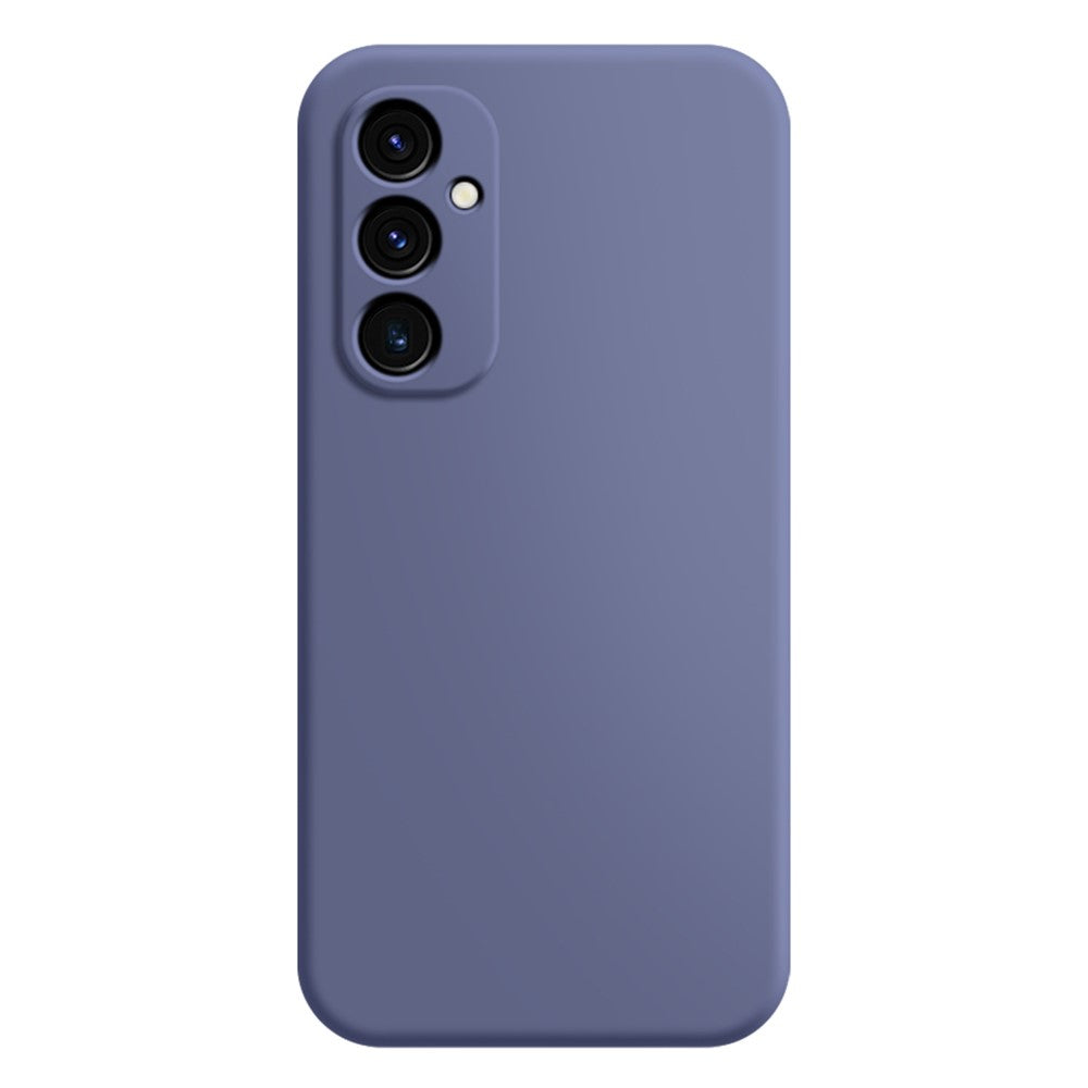 Samsung Galaxy A14 5G / A14 4G gummieret TPU-mobilcover med lige kant, blødt, ridsefast fiberfor og beskyttelse