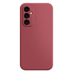 Samsung Galaxy A14 5G / A14 4G gummieret TPU-mobilcover med lige kant, blødt, ridsefast fiberfor og beskyttelse