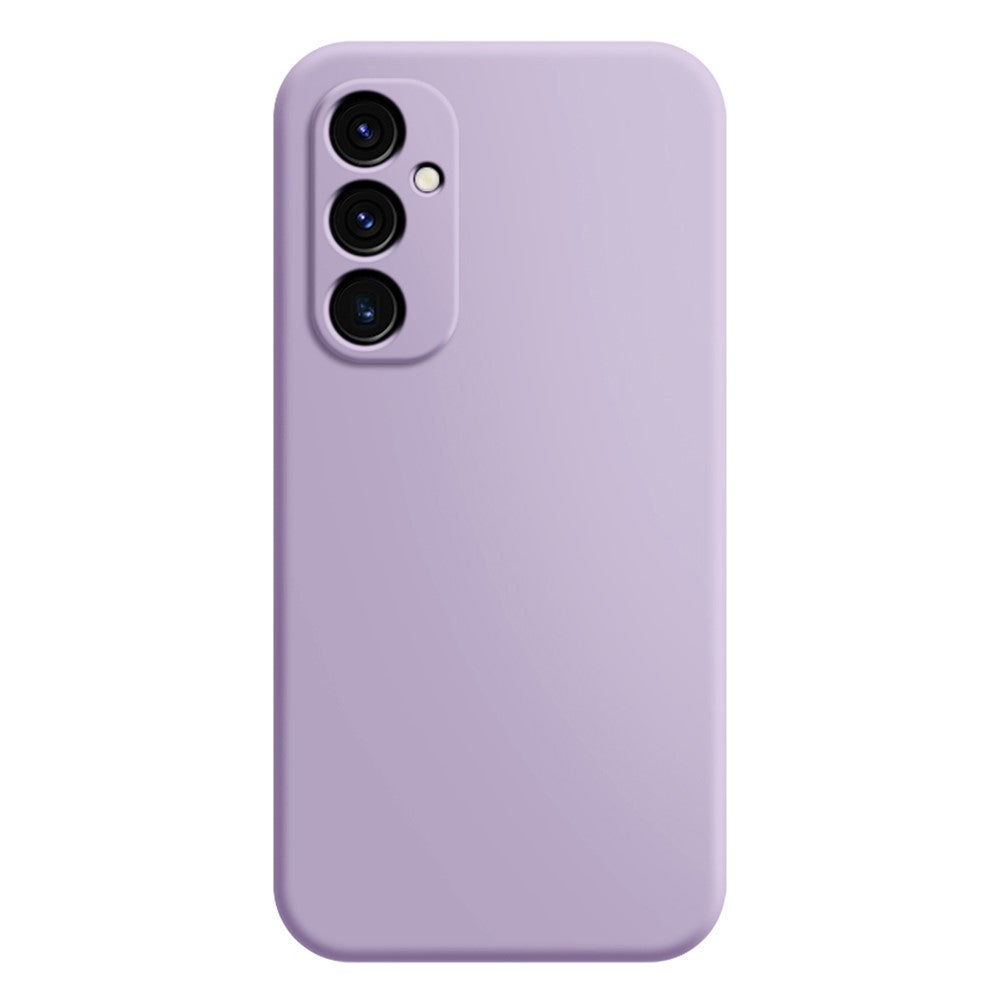 Samsung Galaxy A14 5G / A14 4G gummieret TPU-mobilcover med lige kant, blødt, ridsefast fiberfor og beskyttelse