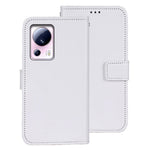 IDEWEI För Xiaomi 13 Lite / Civi 2 5G Anti-fingeravtrycksskal mobilskal Stativ PU-läder Crazy Horse Texture Plånboksfodral Flipfodral