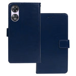 IDEWEI For Oppo A78 5G Protective Cover Crazy Horse Texture PU Leather Wallet Stand Phone Case