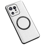 PU Leather Coated TPU+PC Back Case for Xiaomi 13 Pro 5G Phone Cover Magnetic Case Charger