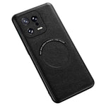 PU Leather Coated TPU+PC Back Case for Xiaomi 13 Pro 5G Phone Cover Magnetic Case Charger