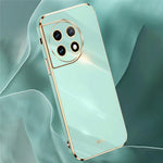 XINLI TPU Phone Case for OnePlus 11 5G , Full Lens Protection Electroplating Edge Phone Cover