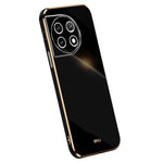 XINLI TPU Phone Case for OnePlus 11 5G , Full Lens Protection Electroplating Edge Phone Cover