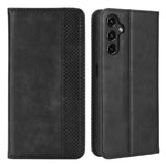 Samsung Galaxy A24 4G (162,1 x 77,6 x 8,3 mm) PU-läderfodral för smartphones Vintage stativplånbok fallskyddande mobilfodral