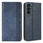 Samsung Galaxy A24 4G (162,1 x 77,6 x 8,3 mm) PU-läderfodral för smartphones Vintage stativplånbok fallskyddande mobilfodral