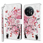 For OnePlus 11 5G PU Leather 3D Pattern Printing Phone Case Flip Wallet Stand Protective Cover