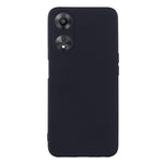 Phone Cover for Oppo A58 5G / A58x 5G / A78 5G , Liquid Silicone Anti-Dust Soft Lining Protective Case with Strap
