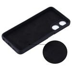 Phone Cover for Oppo A58 5G / A58x 5G / A78 5G , Liquid Silicone Anti-Dust Soft Lining Protective Case with Strap