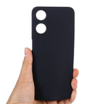 Phone Cover for Oppo A58 5G / A58x 5G / A78 5G , Liquid Silicone Anti-Dust Soft Lining Protective Case with Strap