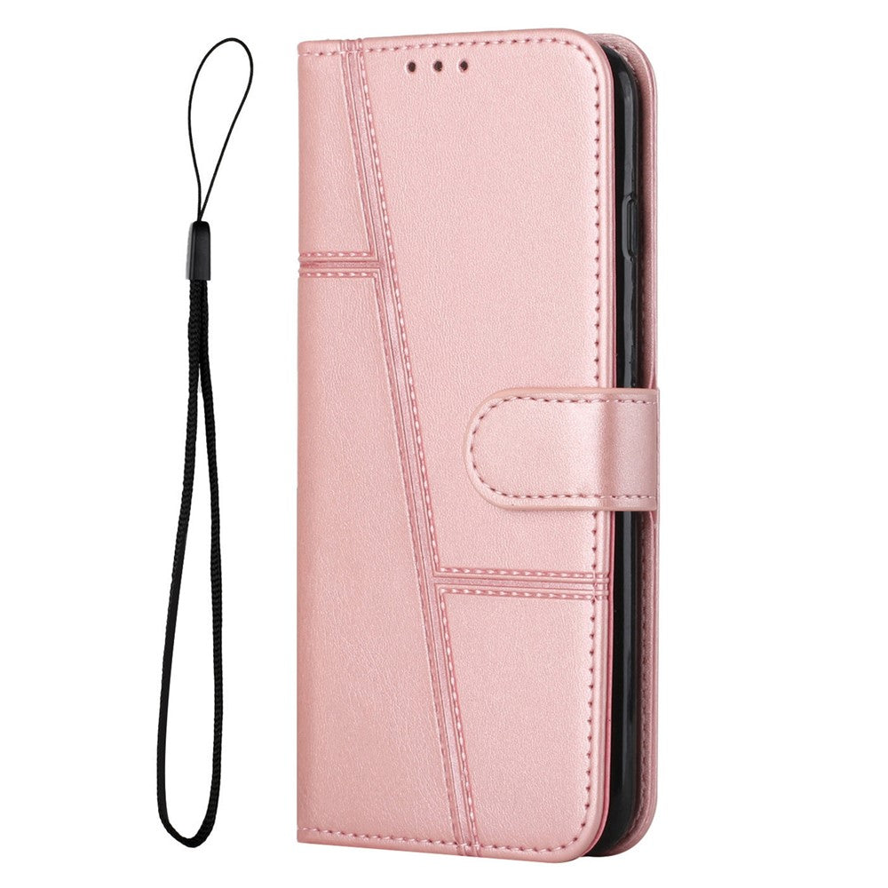 For Motorola Moto G73 5G Leather Phone Case Wallet Phone Stand Cover