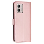 For Motorola Moto G73 5G Leather Phone Case Wallet Phone Stand Cover