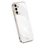 XINLI Electroplating Phone Case for Samsung Galaxy A34 5G Anti-scratch TPU Cover