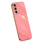XINLI Electroplating Phone Case for Samsung Galaxy A34 5G Anti-scratch TPU Cover