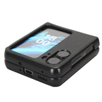 For Oppo Find N2 Flip 5G Drop Resistant PU Leather Coated PC Phone Case Protective Shell