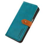 KHAZNEH For Xiaomi Redmi Note 12 4G PU Leather Cowhide Texture Phone Case Wallet Stand Phone Cover