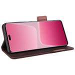 PU Leather Phone Case for Xiaomi 13 Lite / Civi 2 5G , Hardware Decor Dual Magnetic Clasp Wallet Stand Phone Cover