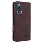 PU Leather Phone Case for Xiaomi 13 Lite / Civi 2 5G , Hardware Decor Dual Magnetic Clasp Wallet Stand Phone Cover