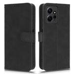 TPU+PU Leather Phone Case for Xiaomi Redmi Note 12 4G , Shockproof Stand Wallet Skin-touch Phone Cover
