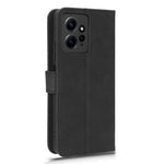 TPU+PU Leather Phone Case for Xiaomi Redmi Note 12 4G , Shockproof Stand Wallet Skin-touch Phone Cover