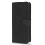 TPU+PU Leather Phone Case for Xiaomi Redmi Note 12 4G , Shockproof Stand Wallet Skin-touch Phone Cover