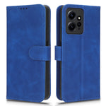 TPU+PU Leather Phone Case for Xiaomi Redmi Note 12 4G , Shockproof Stand Wallet Skin-touch Phone Cover
