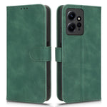 TPU+PU Leather Phone Case for Xiaomi Redmi Note 12 4G , Shockproof Stand Wallet Skin-touch Phone Cover