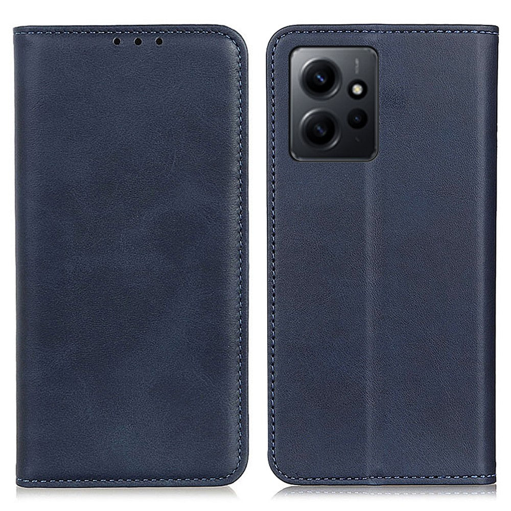 For Xiaomi Redmi Note 12 4G Wallet Stand Split Leather Phone Case Drop-proof Phone Cover