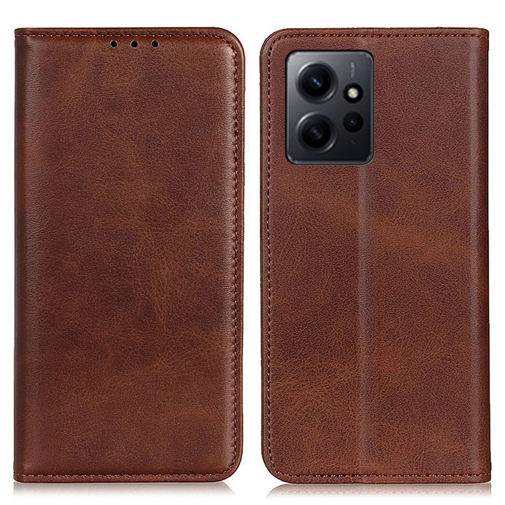 For Xiaomi Redmi Note 12 4G Wallet Stand Split Leather Phone Case Drop-proof Phone Cover