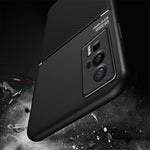 Xiaomi Poco F5 Pro 5G / Redmi K60 Pro 5G / K60 5G TPU-mobilcover i PU-læder med prægede linjer, faldsikring og stødbeskyttelse