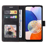 007 Series For Samsung Galaxy A54 5G Leather Wallet Cover Skin-touch Flip Stand Phone Case