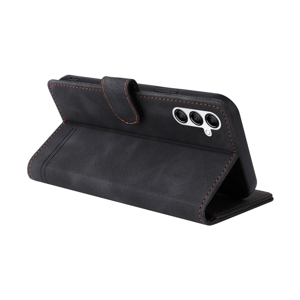 007 Series For Samsung Galaxy A54 5G Leather Wallet Cover Skin-touch Flip Stand Phone Case