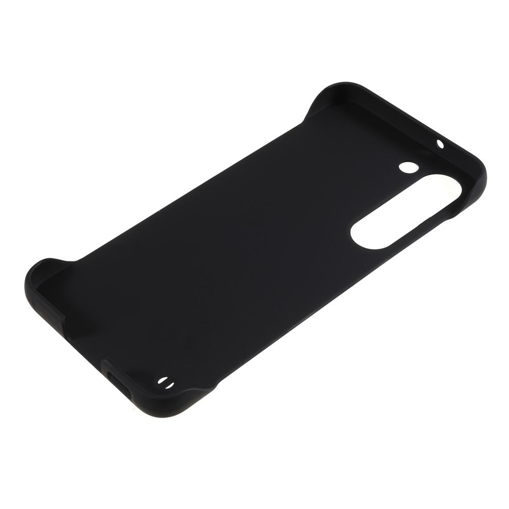 For Samsung Galaxy S22+ 5G Hard PC Frameless Case Anti-fall Skin-touch Protective Shell Phone Cover