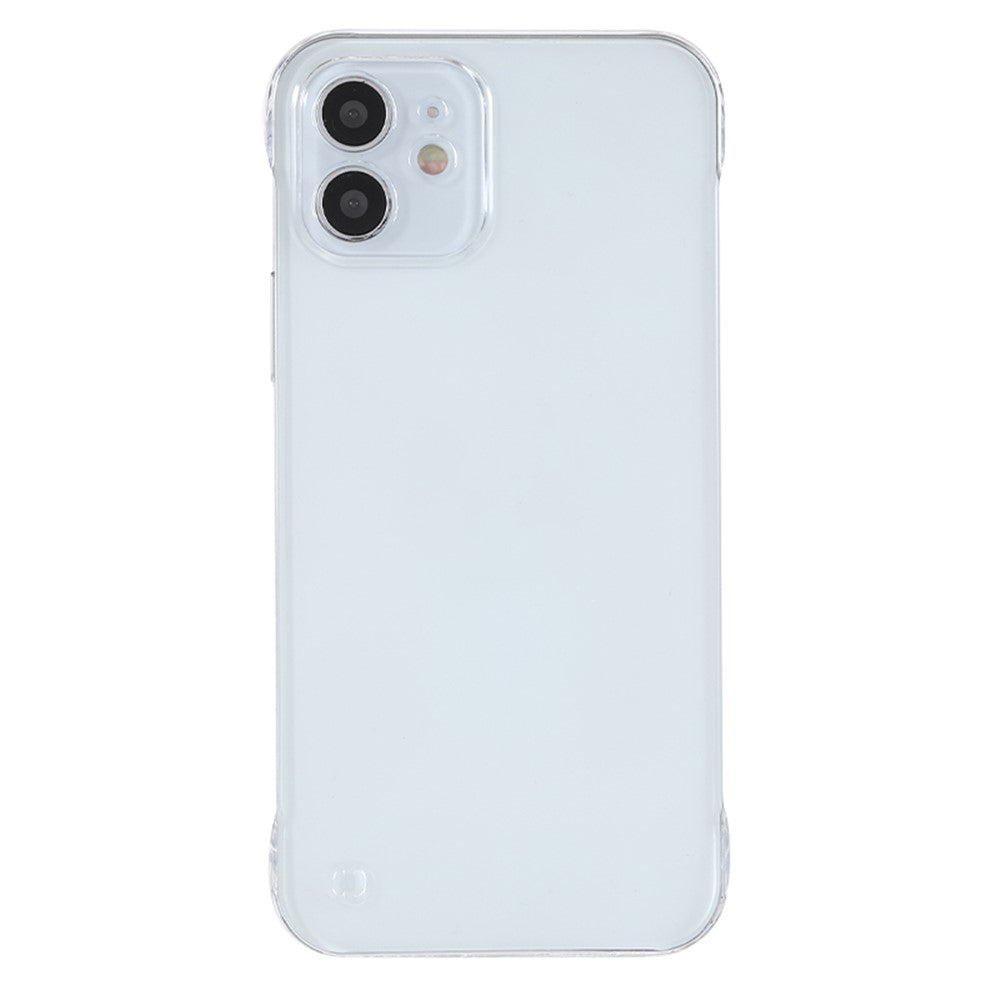 Frameless Phone Case for iPhone 12 mini 5.4 inch Hard PC Slim Case Crystal Clear Mobile Phone Shell