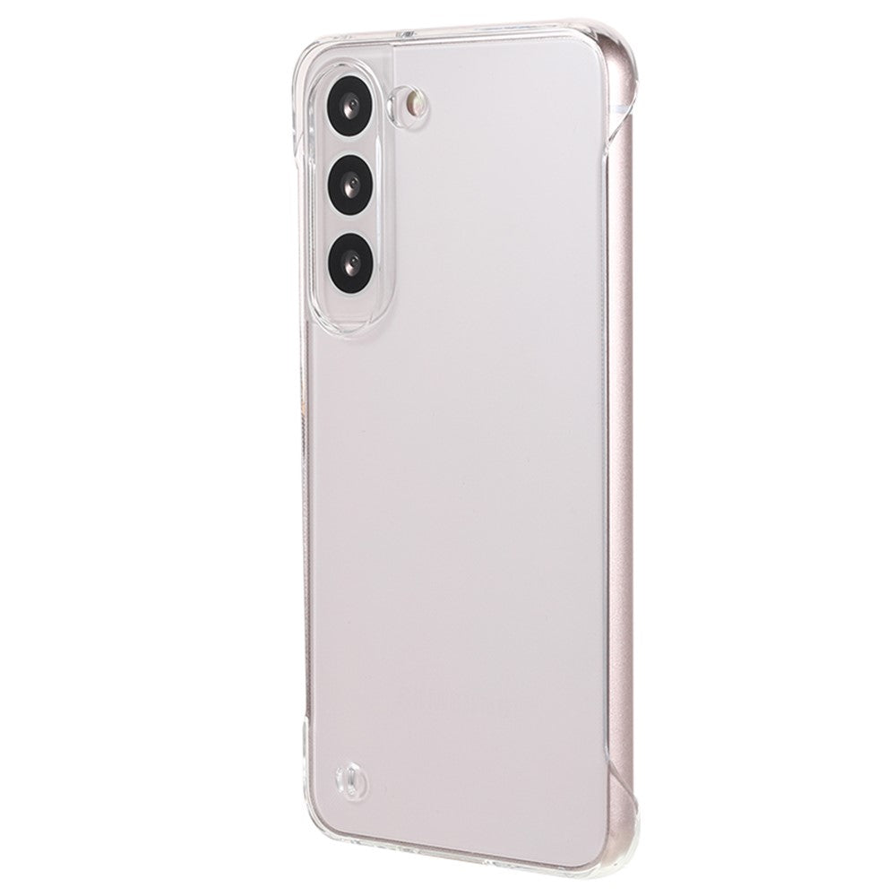 Til Samsung Galaxy S21 5G Rammeløst Hard PC Telefoncover Gennemsigtigt Mobiltelefoncover