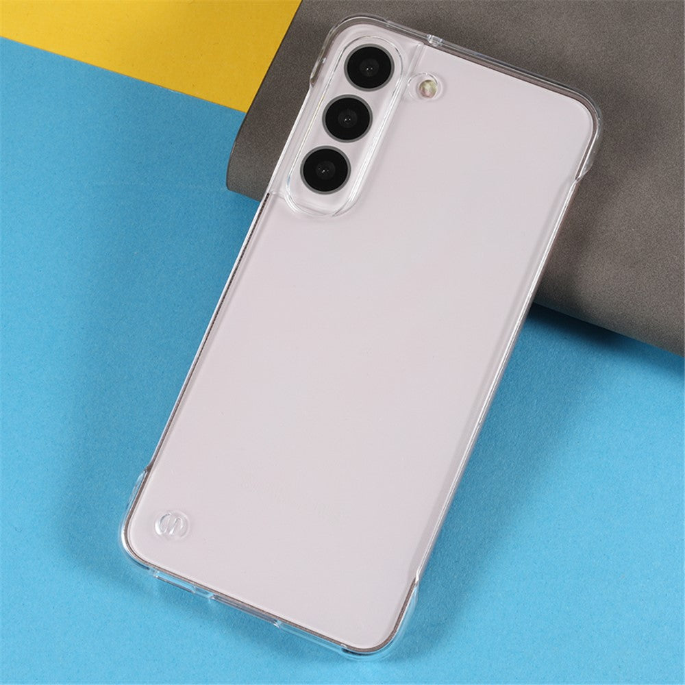 For Samsung Galaxy S21 5G Frameless Hard PC Phone Case Transparent Mobile Phone Cover