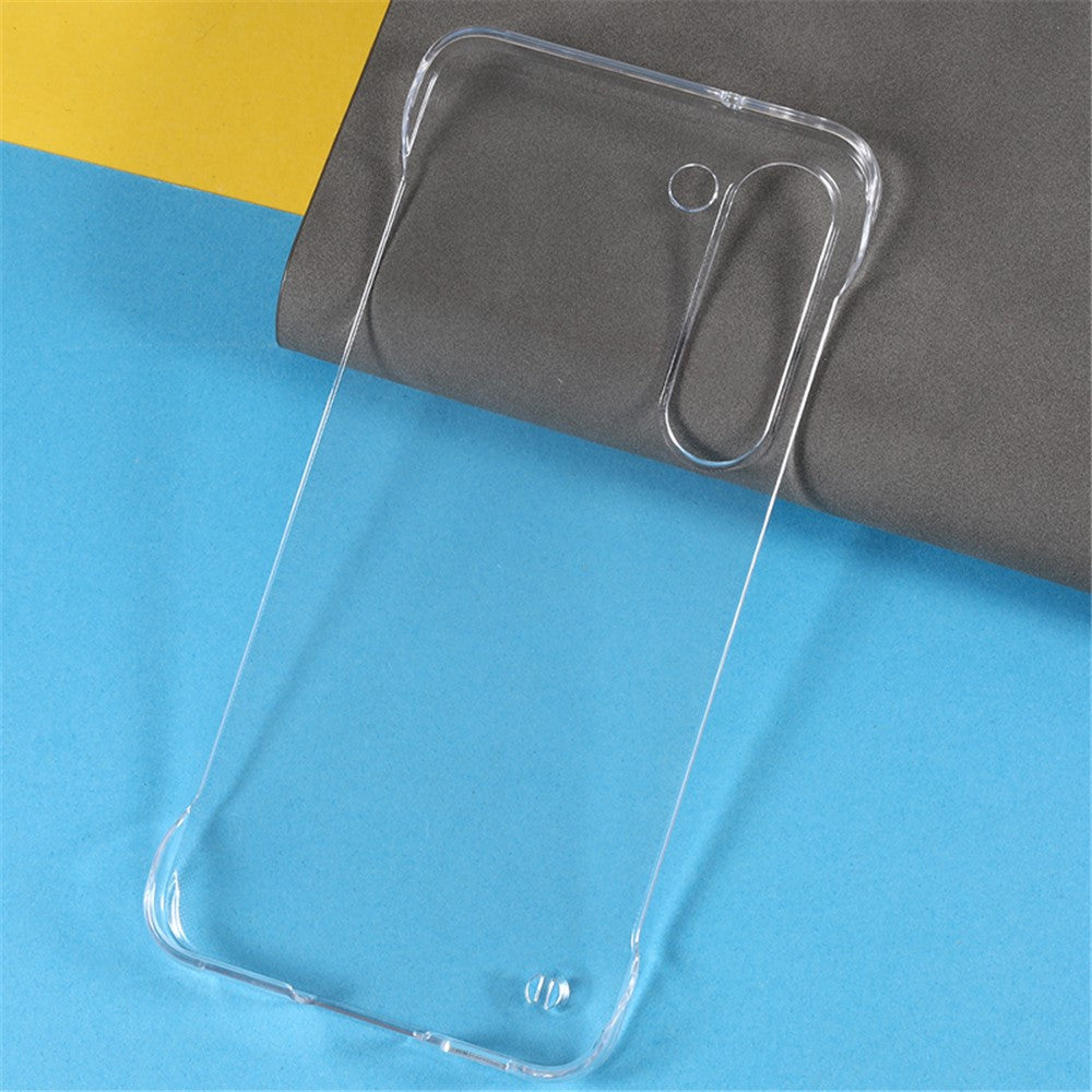 For Samsung Galaxy S21 5G Frameless Hard PC Phone Case Transparent Mobile Phone Cover
