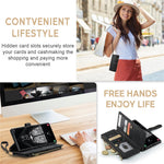 Til Samsung Galaxy S23 Ultra-telefonetuier med rem CASEME C30 lynlås, flere kortlommer, PU-lædercover