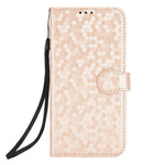 PU Leather Cover for Samsung Galaxy A24 4G (162.1 x 77.6 x 8.3mm) Wallet Phone Case Dot Pattern Imprinted Smartphone Cover