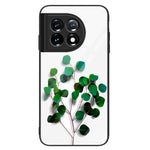 For OnePlus 11 5G Pattern Printing Anti-scratch Phone Case Tempered Glass+PC+TPU Cell Phone Cover